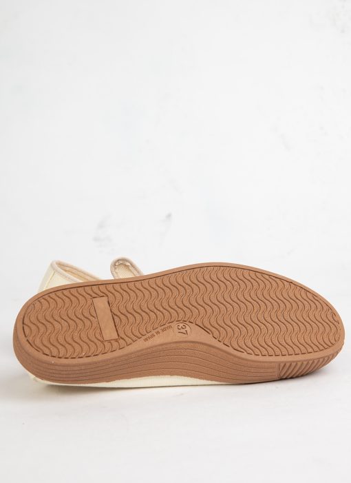 modshoes-Rosa-womens-summer-shoes-plain-cream-canvas-with-rubber-soles-05