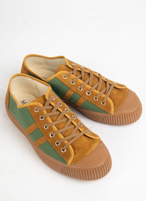 modshoes-dewey-mens-summer-shoes-in-tan-and-light-green-canvas-mod-retro-vintage-style-pumps-03
