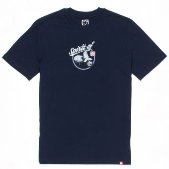 Spirit of 66 Lambretta - Navy T-shirt - AceTee by 66 Clothing