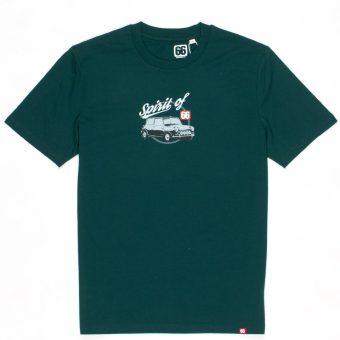 Spirit of 66 Mini - Racing Green T-shirt - AceTee by 66 Clothing