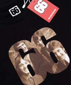 Small Faces 66 - Black T-shirt - AceTee by 66 Clothing