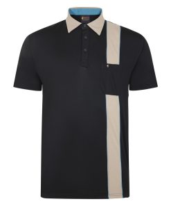Gabicci Carlo Black Brown Stripe - Size M  - Old Stock & Ex Display