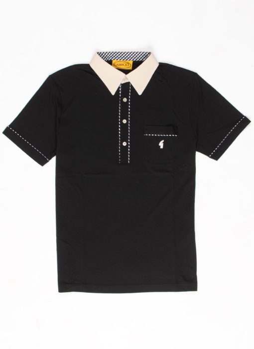 Modshoes-Gabicci-Patrick-Polo-in-Black-01