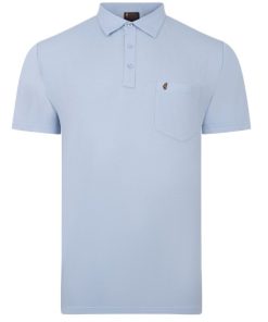 Gabicci Carlo Plain Sky Blue - Size M  - Old Stock & Ex Display