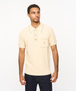 Gabicci Roy Linen - Long Sleeve Polo