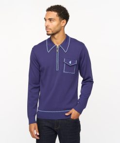 Gabicci Kiki Atlantic -  Long Sleeve Polo