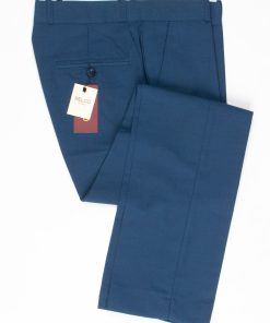Two Tone Tonic Blue Trousers - Relco - Mod Ska Skinhead