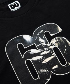 66 Clothing Moonie 66 Live AceTee - Black T-shirt  - Inspired by Keith Moon The Who 1966