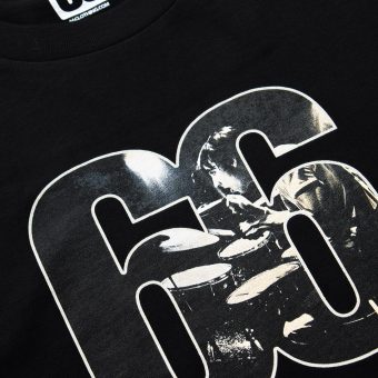 66 Clothing Moonie 66 Live AceTee - Black T-shirt  - Inspired by Keith Moon The Who 1966