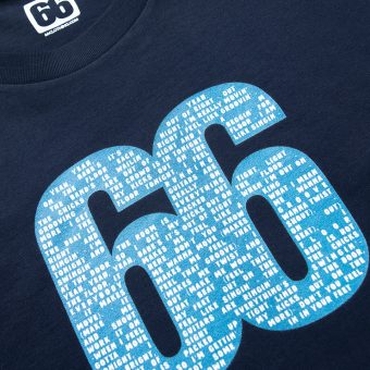 66 Clothing Out On The Floor AceTee - Navy T-shirt   Inspired by Dobie Gray Northern Soul Classic