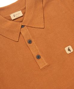 Gabicci Jackson Walnut - Short Sleeve Polo