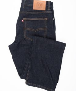 JJ26S Indigo Selvedge Denim Jeans - by 66 Clothing