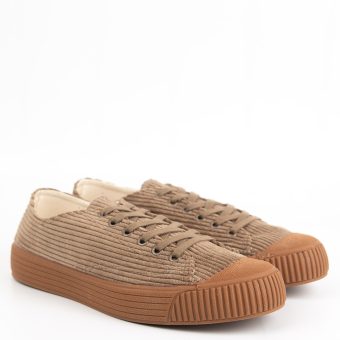 The 66 Mateo In Cafe Cord Shoes - by Modshoes