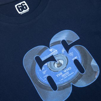 66 Clothing The Who Subsitute Single 66 AceTee - Navy T-shirt