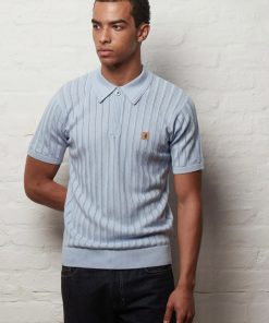 Gabicci Woodall Surf - Short Sleeve Knit Polo