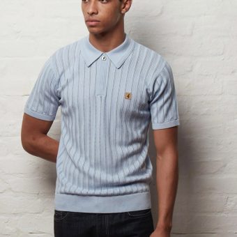 Gabicci Woodall Surf -  Short Sleeve Knit Polo