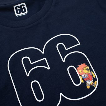 66 Clothing World Cup Willie Inspired 66 AceTee - Navy T-shirt