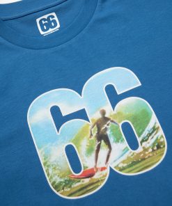 66 Clothing Beach Boys Inspired 66 AceTee - Blue T-shirt