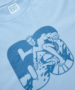 66 Clothing Surfer Guy 66 AceTee - Sky Blue T-shirt