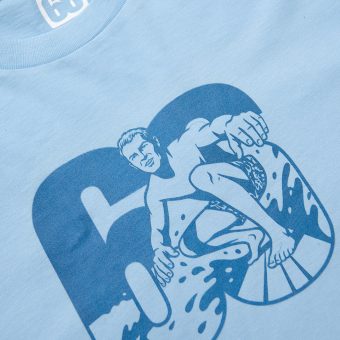 66 Clothing Surfer Guy 66 AceTee - Sky Blue T-shirt