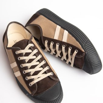 The Dewey In Brown & Cream - Mens Summer Shoes