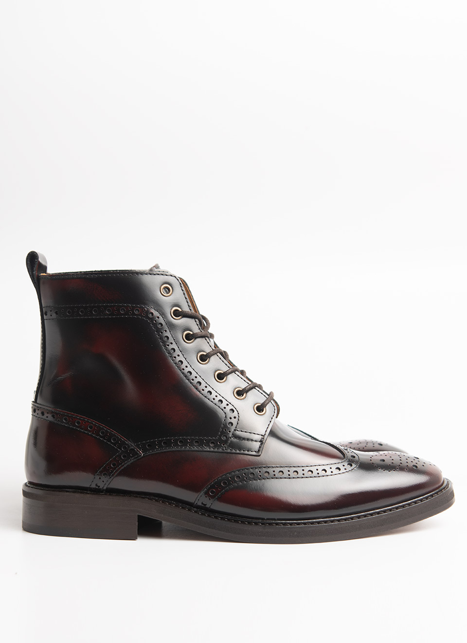 The Shelby V3 (2026) – Oxblood Brogue Boots – Peaky Blinders Inspired