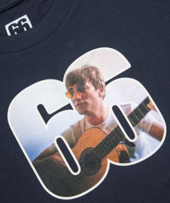 John Lennon In Almeria 66 - Graphite T-shirt - AceTee by 66 Clothing