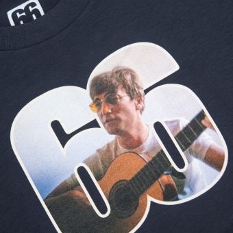 John Lennon In Almeria 66 - Graphite T-shirt - AceTee by 66 Clothing