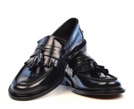 skinhead tassel loafers