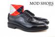 17 Mod Shoes Loake Royals with Red Argyle Socks