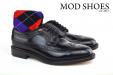 01 Mod Shoes Loake Royals with Black Argyle Socks