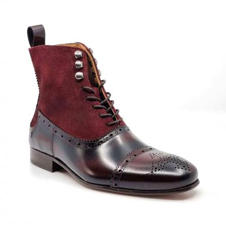 The “Polly” In Oxblood – Peaky Blinders Ladies Boots Retro 60’s 70’s ...