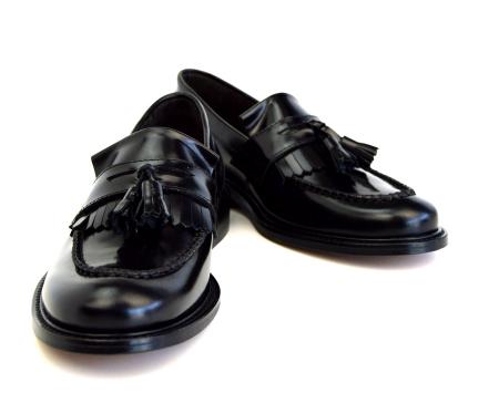 skinhead tassel loafers
