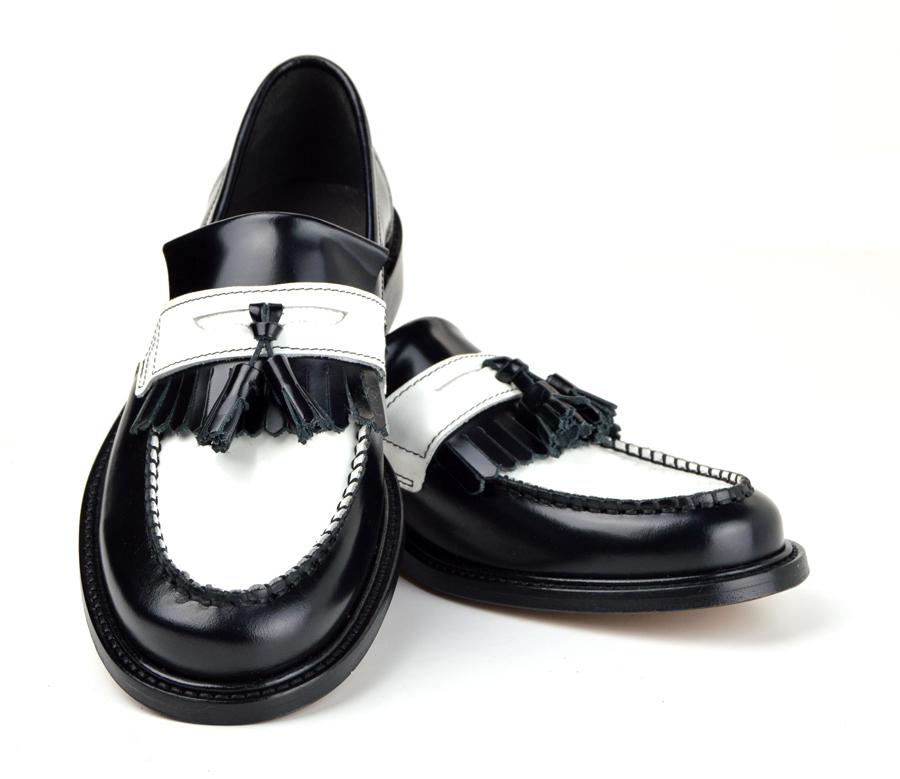 skinhead tassel loafers