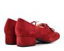 modshoes-ladies-vintage-retro-suede-brogue-black-heel-Cranberry-03