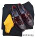 12 mod shoes rudeboy oxblood tassel loafer black sta press and mustard socks