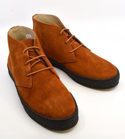 Chukka Boot Rust Suede – The Brett – Mod Shoes
