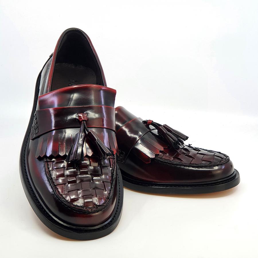 ox blood loafers
